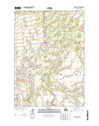 Tyonek A-5 SW Alaska Current topographic map, 1:25000 scale, 7.5 X 7.5 Minute, Year 2013