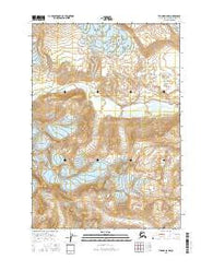 Tyonek A-6 NW Alaska Current topographic map, 1:25000 scale, 7.5 X 7.5 Minute, Year 2016