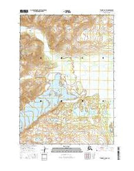 Tyonek A-6 SW Alaska Current topographic map, 1:25000 scale, 7.5 X 7.5 Minute, Year 2016