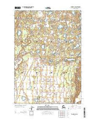 Tyonek B-1 NE Alaska Current topographic map, 1:25000 scale, 7.5 X 7.5 Minute, Year 2013