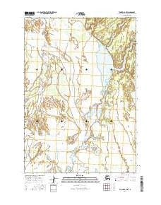 Tyonek B-2 NE Alaska Current topographic map, 1:25000 scale, 7.5 X 7.5 Minute, Year 2016