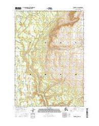 Tyonek B-3 NW Alaska Current topographic map, 1:25000 scale, 7.5 X 7.5 Minute, Year 2016