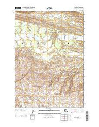 Tyonek B-5 SE Alaska Current topographic map, 1:25000 scale, 7.5 X 7.5 Minute, Year 2013