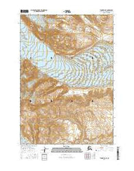 Tyonek B-6 SE Alaska Current topographic map, 1:25000 scale, 7.5 X 7.5 Minute, Year 2016