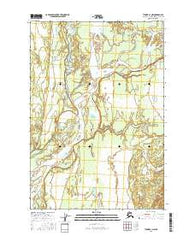 Tyonek C-1 NW Alaska Current topographic map, 1:25000 scale, 7.5 X 7.5 Minute, Year 2016