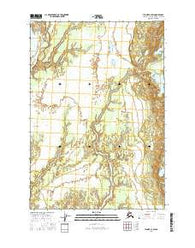 Tyonek C-1 SW Alaska Current topographic map, 1:25000 scale, 7.5 X 7.5 Minute, Year 2016