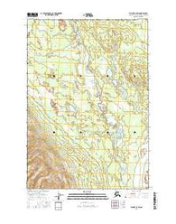 Tyonek C-2 SW Alaska Current topographic map, 1:25000 scale, 7.5 X 7.5 Minute, Year 2016