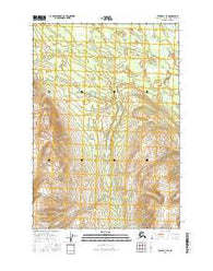 Tyonek C-3 SE Alaska Current topographic map, 1:25000 scale, 7.5 X 7.5 Minute, Year 2016