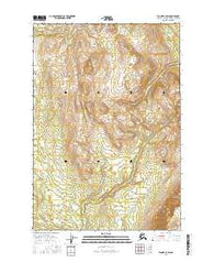 Tyonek C-3 SW Alaska Current topographic map, 1:25000 scale, 7.5 X 7.5 Minute, Year 2016