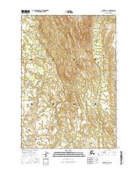 Tyonek C-4 SE Alaska Current topographic map, 1:25000 scale, 7.5 X 7.5 Minute, Year 2016