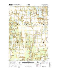 Tyonek D-1 NW Alaska Current topographic map, 1:25000 scale, 7.5 X 7.5 Minute, Year 2016