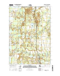 Tyonek D-1 SE Alaska Current topographic map, 1:25000 scale, 7.5 X 7.5 Minute, Year 2016