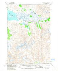 Ugashik A-4 Alaska Historical topographic map, 1:63360 scale, 15 X 15 Minute, Year 1963