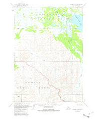 Ugashik A-5 Alaska Historical topographic map, 1:63360 scale, 15 X 15 Minute, Year 1963