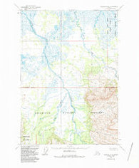 Ugashik A-6 Alaska Historical topographic map, 1:63360 scale, 15 X 15 Minute, Year 1963