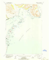 Ugashik B-1 Alaska Historical topographic map, 1:63360 scale, 15 X 15 Minute, Year 1951