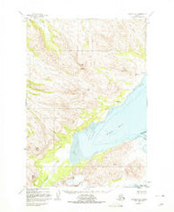 Ugashik B-2 Alaska Historical topographic map, 1:63360 scale, 15 X 15 Minute, Year 1951