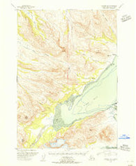 Ugashik B-2 Alaska Historical topographic map, 1:63360 scale, 15 X 15 Minute, Year 1951