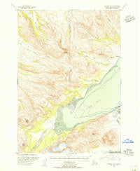 Ugashik B-2 Alaska Historical topographic map, 1:63360 scale, 15 X 15 Minute, Year 1951