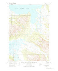 Ugashik B-3 Alaska Historical topographic map, 1:63360 scale, 15 X 15 Minute, Year 1951