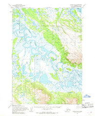 Ugashik B-4 Alaska Historical topographic map, 1:63360 scale, 15 X 15 Minute, Year 1954