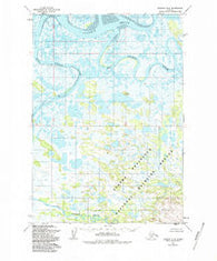 Ugashik B-5 Alaska Historical topographic map, 1:63360 scale, 15 X 15 Minute, Year 1954