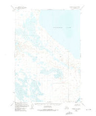 Ugashik D-3 Alaska Historical topographic map, 1:63360 scale, 15 X 15 Minute, Year 1951