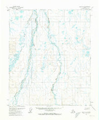 Umiat A-2 Alaska Historical topographic map, 1:63360 scale, 15 X 15 Minute, Year 1971