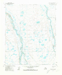 Umiat B-2 Alaska Historical topographic map, 1:63360 scale, 15 X 15 Minute, Year 1971