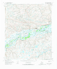Umiat B-4 Alaska Historical topographic map, 1:63360 scale, 15 X 15 Minute, Year 1955