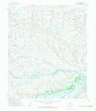 Umiat B-5 Alaska Historical topographic map, 1:63360 scale, 15 X 15 Minute, Year 1955