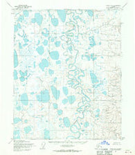 Umiat D-2 Alaska Historical topographic map, 1:63360 scale, 15 X 15 Minute, Year 1955