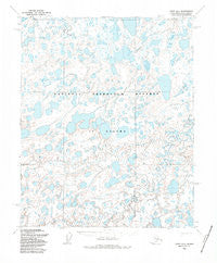 Umiat D-4 Alaska Historical topographic map, 1:63360 scale, 15 X 15 Minute, Year 1955