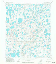 Umiat D-5 Alaska Historical topographic map, 1:63360 scale, 15 X 15 Minute, Year 1955