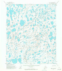 Umiat D-5 Alaska Historical topographic map, 1:63360 scale, 15 X 15 Minute, Year 1955