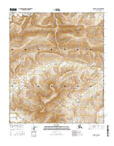 Umiat A-3 SW Alaska Current topographic map, 1:25000 scale, 7.5 X 7.5 Minute, Year 2016