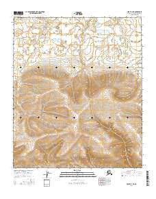 Umiat A-4 NE Alaska Current topographic map, 1:25000 scale, 7.5 X 7.5 Minute, Year 2016