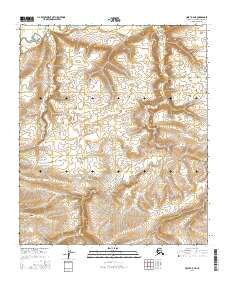 Umiat A-5 NE Alaska Current topographic map, 1:25000 scale, 7.5 X 7.5 Minute, Year 2016