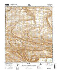 Umiat B-4 NW Alaska Current topographic map, 1:25000 scale, 7.5 X 7.5 Minute, Year 2016