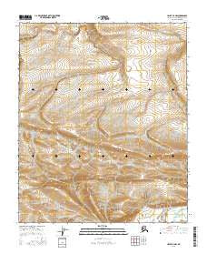 Umiat B-4 NW Alaska Current topographic map, 1:25000 scale, 7.5 X 7.5 Minute, Year 2016