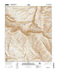 Umiat B-5 NW Alaska Current topographic map, 1:25000 scale, 7.5 X 7.5 Minute, Year 2016