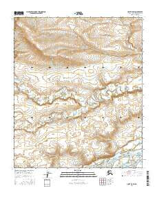 Umiat B-5 SW Alaska Current topographic map, 1:25000 scale, 7.5 X 7.5 Minute, Year 2016