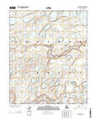 Umiat D-4 SW Alaska Current topographic map, 1:25000 scale, 7.5 X 7.5 Minute, Year 2013
