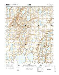 Umiat D-5 SW Alaska Current topographic map, 1:25000 scale, 7.5 X 7.5 Minute, Year 2015