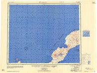 Umnak Alaska Historical topographic map, 1:250000 scale, 1 X 2 Degree, Year 1958