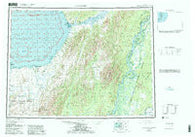 Unalakleet Alaska Historical topographic map, 1:250000 scale, 1 X 3 Degree, Year 1952