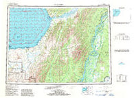Unalakleet Alaska Historical topographic map, 1:250000 scale, 1 X 3 Degree, Year 1952