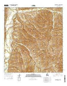 Unalakleet A-4 NE Alaska Current topographic map, 1:25000 scale, 7.5 X 7.5 Minute, Year 2015