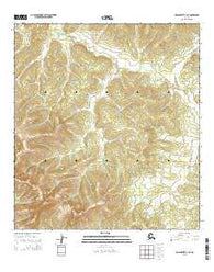 Unalakleet B-1 SE Alaska Current topographic map, 1:25000 scale, 7.5 X 7.5 Minute, Year 2015