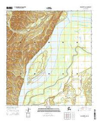 Unalakleet B-2 SE Alaska Current topographic map, 1:25000 scale, 7.5 X 7.5 Minute, Year 2015